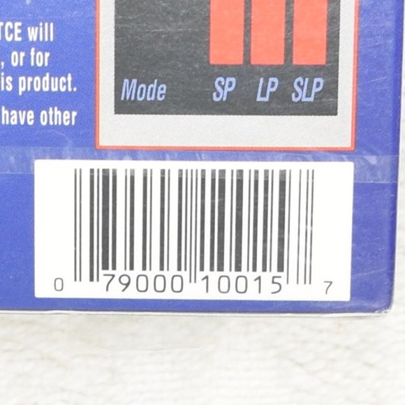 SEALED GE Hi-Fi Stereo T-120 VHS Movies Blank Video Tape 6 Hour Premium Vintage - Picture 7 of 7